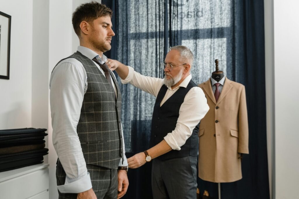 Tailoring consultation and body measurements